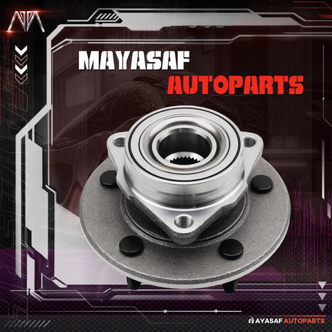 Beefy Front Wheel Hub and Bearing Assembly for Dodge Ram 1500 2000 2001 Fits 4x4 4WD and 2WD ABS Models Only