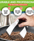 Pro Grade Dough Blender For Cutting Cold Butter Into Flour Like A Kitchen Boss With Heavy Duty Stainless Steel Blades in use