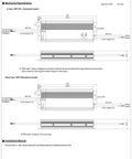 Harsh Environment 320W 24V Single Output Switching Power Supply HEP-320-24A 13.34A With 96 Percent Efficiency Universal 90 To 305VAC Input Fanless Cooling Active PFC Short Circuit Overload OVP OTP Protections Built Tough 6 Year Warranty technical drawing