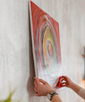 Premium Triple Thick Glaze Spray For Slick Crystal Clear Finish That Goes On Buttery Smooth And Dries Dead Fast On Wood Metal Plastic Ceramic Great For Indoor Outdoor Crafts Comes No Stress Ready In A Twelve Oz Aerosol Can used for a glossy finish on wall art.
