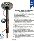 Washer Shaft And Tube Assembly Replacement For GE Washers, Fixes Agitator Won’t Start, Includes instructions and parts