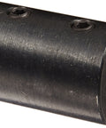 Rigid Shaft Coupling 1/2 Inch Bore 1 Inch Outer Diameter 1-1/2 Inch Length Black Oxide Mild Steel 1/4-20 Set Screw One Piece Clamp