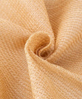 Close-up of sand-colored HDPE mesh fabric for 3 Ft By 50 Ft Privacy Fence Screen Built Tough Mesh Shade Cover For Outdoor Yard Garden Backyard