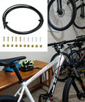 Hydraulic Brake Hose Kit For Mountain Bikes 2500mm Tubing With 2mm ID And 5mm OD Brass Ferrules And Barbs compatible kit displayed
