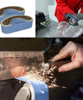 Heavy Duty Pro Grade 4 X 36 Inch Belt Sander Belts Set With Zirconia Metal Sandpaper Belts used on metal and wood