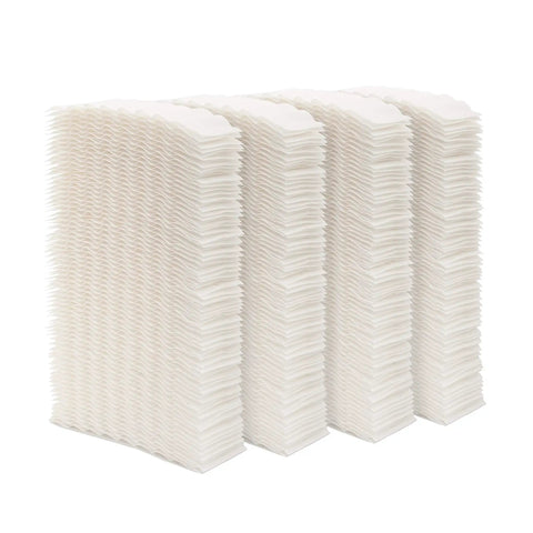 Replacement Humidifier Wick 4 Pack For HDC3120DCN And TE3140DSLV-EC in white stacked neatly