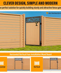 Heavy Duty Fence Gate Frame Kit With Anti Sag Design And All Weather 201 Stainless Steel Build For Backyards Left Or Right Setup Solid Reinforcement Hardware Built Damn Tough No Panels Included with modern gate design.