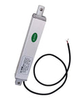 2 Inch Stroke Micro Linear Actuator 12V DC With 1 Inch Per Second No Load Speed Built In Limit Switch And Mounting Brackets For 22 Lbs Load