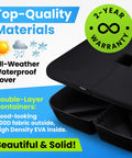 BaseMate 4 Piece EVA Umbrella Base Weights Up To 200 Lb For Cantilever Offset And Regular Square Bases All Weather Heavy Duty 900D Bags