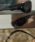 Polarized Safety Glasses For Men Built Tough With High Impact ANSI Z87.1 Rating Non Slip Grip Glare Free Vision For Work And Driving UV Protected Protective Eyewear That Feels Comfortable Durable Frames For All Day Wear