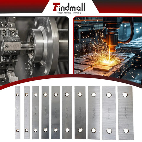 Thin Parallel Bar Set Pro Grade Ten Pairs One Eighth Inch Thick By Six Inch Long Precision Parallels For Machinist Lathe Tools