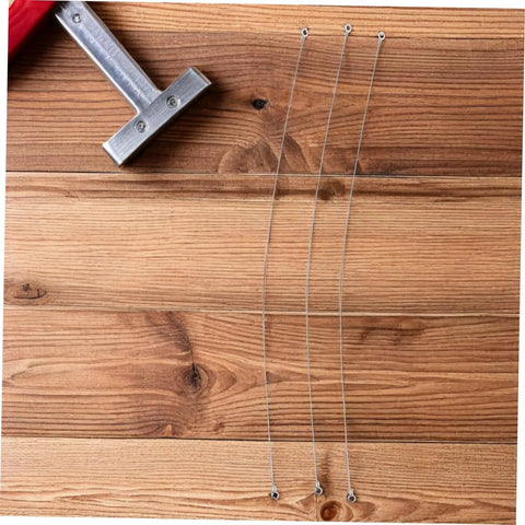 Get Your Sealer Back In Action With This Top Notch Heat Sealer Element Replacement Strip showing silver nichrome heating wire and manual sealing tool.