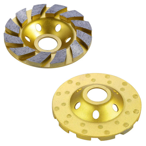 4 Inch Diamond Concrete Grinding Wheel With 12 Segments For Angle Grinder Fast Cutting And Polishing On Concrete Stone Cement And Marble Surfaces A Tough Pro Grade Disc Built For Heavy Duty DIY And Professional Renovations