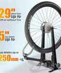 Beefed Up Bike Wheel Truing Stand For Rim Truing And Maintenance, Garage Ready Repair Tool That Fits Wheels Up To 29 Inches