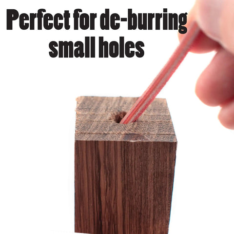 Pro Grade Flexible Sanding Twigs Kit 100 Pcs For Woodworking And Model Making Cushioned Sticks Used On Wood