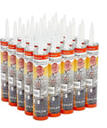 Premium Self Leveling Lap Sealant For Rv Roofs In White, 25 tubes, 10.3 oz each, designed for effective waterproof sealing.