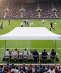 Beefed Up 10x20 Pop Up Canopy Tent With Six Sidewalls And Thickened Frame For Outdoor Weddings And Parties, Easy Up Event Shelter
