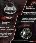 Front Wheel Hub And Bearing Assembly With ABS Direct Fit 2 Pack For 2006 2012 Chevy Malibu, Pontiac G6, Saturn Aura, Cobalt SS