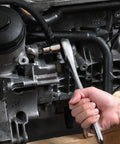 Using Torx Bit Socket Set T8 To T60 With 1/4 In 3/8 In And 1/2 In Drive on engine, S2 steel six point bits in cars and trucks