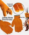 Lobster Catching Kit For Snorkeling And Scuba Diving With Net Tickle Stick Gauge And Bag Durable Set For Easy Ocean Catch