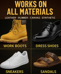 Go-To Heavy Duty Shoe Cement For Sole Repair, Waterproof Glue For Sneakers, Boots, And Rubber Soles, Leather And Rubber Shoe Adhesive for all shoe types including work boots, dress shoes, sneakers, sandals