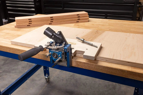 MortiseMate Loose Tenon Jig For Woodworking Easy Mortise Cutter With Auto Indexing Step Down In One Sixteenth Inch Increments