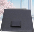 Foldable 24W Solar Panel Charger with 5V USB Output for Outdoor Camping and Hiking, monocrystalline silicon panel visible