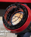 Close-up of Little Buddy Portable Radiant Propane Heater With 3800 BTU Output, showing the heavy-duty grill and heating element.