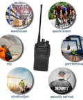 VHF High Gain Antenna For Vertex VX Series Radios 136 To 174 MHz Telescopic Extendable Black 14cm Use Cases: Warehouse, Security, Events