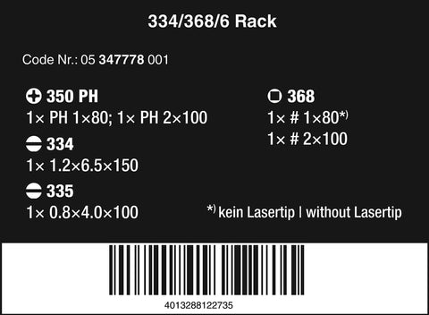 Label for Ergonomic Kraftform Handle 6 Piece Screwdriver Set With Laser Tip For Square Slotted And Phillips Screws Durable Pro Grade