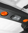 Orange Roof Top Mounting Knob Screw Decoration Cover For Jeep Wrangler JK JKU 2007 2018 Interior View