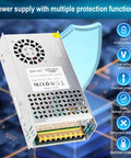 Universal 24V 25A 600W DC Switching Power Supply For 3D Printers, CCTV Security And Projects, Plug And Play SMPS