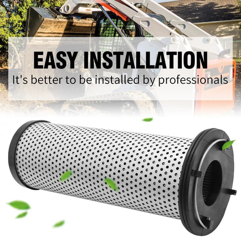 Hydraulic Filter Replacement For Bobcat Compact Track Loaders And Skid Steer Loaders 7012314 Fits T630 T650 T750 T770 T870 S630 S650 S750 S770 S850 Built Tough Iron Construction For Pro Grade Filtration And Engine Life