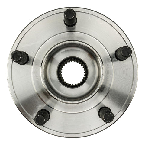 2 Pack Rear Wheel Bearing Hub Assembly For Ford Escape AWD And Lincoln MKC AWD 5 Lugs, Fits 2013-2019 Escape, 2015-2019 MKC, hub view.