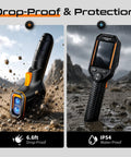 Thermal Imaging Camera With 640x480 IR Resolution And 25Hz Refresh Rate Dual Camera System With 2MP Visible Light Handy Handheld Pro Grade Unit for home inspection, drop-proof and IP54 waterproof