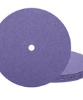 Stacked 30 Pack 7 Inch Sanding Discs For Lawn Mower Blade Sharpener High Performance 7 By 5 Eighths Inch Grinding Wheels