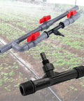 2 Pack 1 Inch Venturi Fertilizer Injector With Barbed Fittings For Irrigation Systems Garden And Hydroponics Mixer
