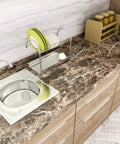 Kitchen with Extra Wide 36 Inch By 160 Inch Light Emperador Marble Contact Paper Peel And Stick For Kitchen Countertops
