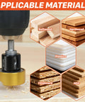 Rock Solid Carbide Tipped Countersink Drill Bit With 1/8 Inch Point And 3/8 Inch Chamfer Angle featuring various materials