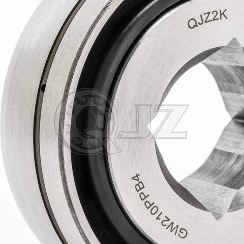 Pro Grade Agricultural Bearing 1 1/8 Square Bore 3 543 Outside Diameter With Direct Grease Port For Hassle Free Relubrication Built Tough For Heavy Farm Machinery And Tractor Implement Work