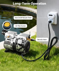 5.2 CFM Pond Aeration Kit For 1-3 Acre Lakes With Three Quarter HP Compressor shown with air filter and security valve