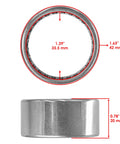 Rear Wheel Bearings And Seals Kit For Yamaha YZF R6 2003 2014 Wide Compatibility With R1 And R6 Models, dimensions shown