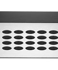 Blazing Fast Thunderbolt 2 Desktop External Hard Drive 16TB RAID Rack Mount with silver and black design for video editing storage.