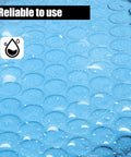 Blue Aluminum Film Bubble Mailers 50 Count texture, water-resistant surface, reliable for packaging jewelry and electronics.