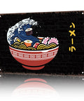 Vintage Metal Sign Ramen Noodle Soup Tin Wall Art 8 By 12 Inch For Kitchen Home Bar Office Decor Retro Rustic
