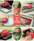 Car Cleaning Gel And Auto Detailing Putty Kick The Grime Out Quick This Slick Car Slime for Home and Office use.