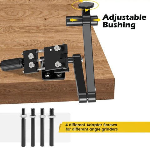 Solid Lawn Mower Blade Sharpener Jig With Adjustable 15 To 45 Degree Angles For Straight Mulching And High Lift Blades Fits All Standard Widths Keeps Your Push Mower Running Sweet And Cuts Grass Like Butter All Year Round