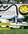 Wheel And Handle Kit For WEN 4500 And 4750 Watt Generators Fits GN4500 DF472 DF475 DF475T DF475X DF472X Replacement Part