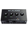 All In One Dual Channel USB Audio Interface For Recording Streaming And Podcasting With Dual XLR Inputs Line And DI Inputs Plus Included Software Suite For Mac Or PC Plug And Play Ready, top view