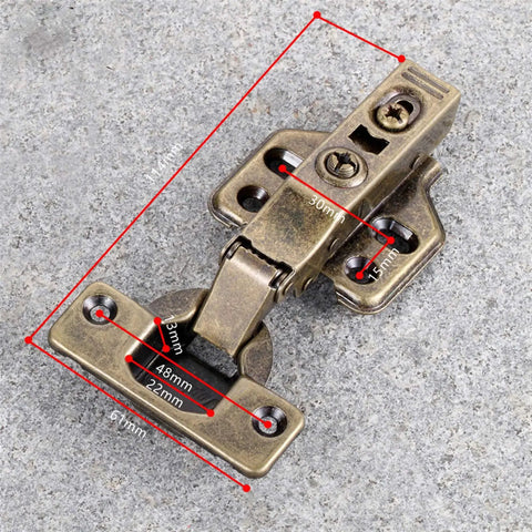 Soft Close Cabinet Hinges 2 Pack With Hydraulic Dampers For Cabinets Cupboards And Wardrobes Stainless Steel measurements shown
